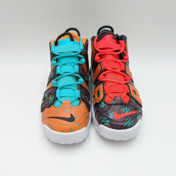 Nike Air More Uptempo GS What The 90's Pack AT3408 - Picture 3 of 9